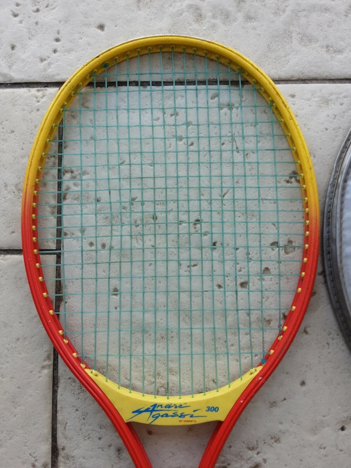 Raquette André agassi 300 collector dans son jus avec housse  - Photo 4/4