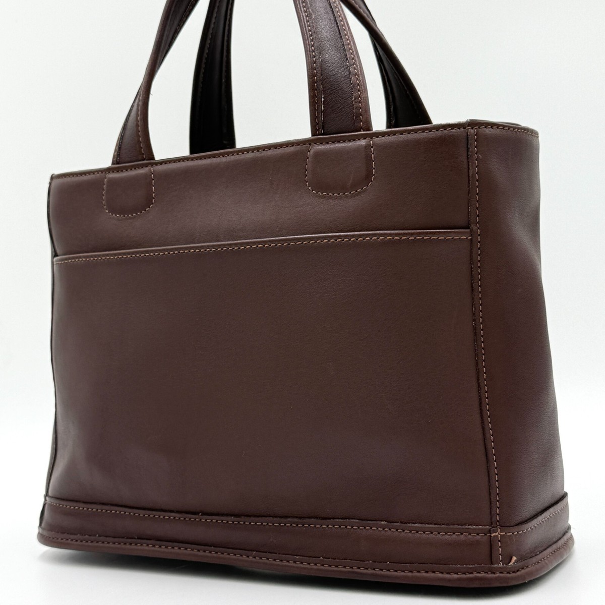 バッグ Old Coach Leather Tote Bag 9303 Coach 9303 Vintage Black Bleeker Top Handle Tote Bag | eBay