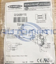 1PCS Brand New ones BANNER Q12AB6FF50