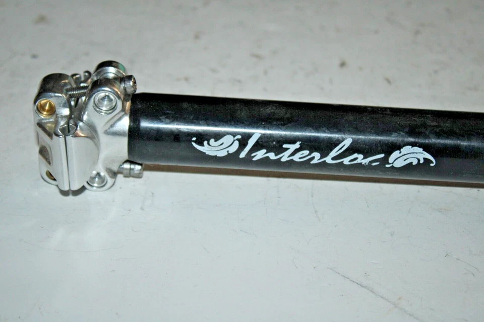 Tija de sillín IRD Quad Zilla 425/30,6 mm 0 desplazamiento negra Touring Road MTB remitente de EE. UU. Foto 2 de 4