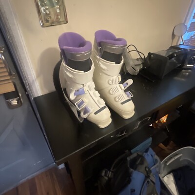 Nordica Syntech F6 Ski Boots Size 8-8.5 (25-25.5) Shock Absorbing Lasted 300 mm