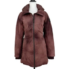 Lolë NWT Faith Edition Sz XS Jacket El Capitane Maroon Full Zip Winter Puffer