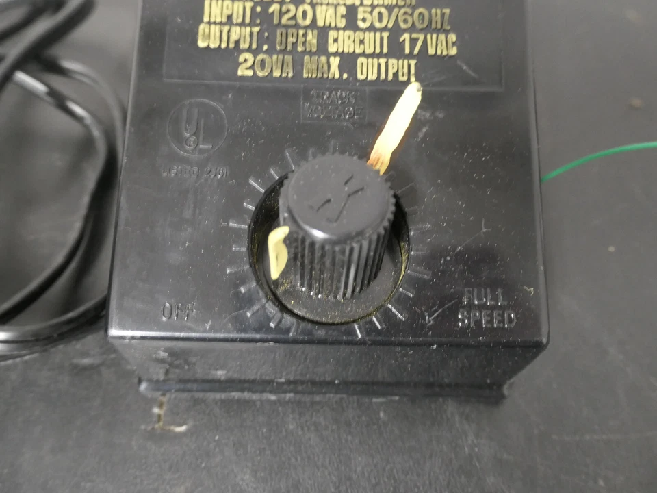 Transformador de hobby K-Line K-950 120v y pista para calibre O Foto 3 de 4