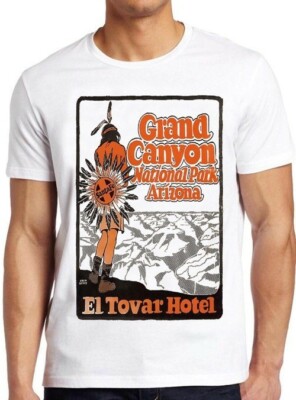Grand Canyon National Park Arizona El Tovar Hotel Vintage Gift Tee T Shirt M185