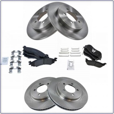 BREMSSCHEIBEN + BREMSKLÖTZE VORNE HINTEN FÜR FORD EXPLORER / SPORT 2006 - 2010