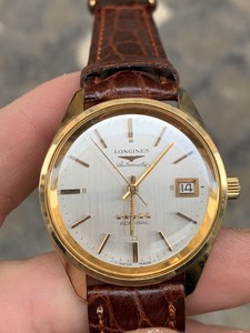 LONGINES CONQUEST ADMIRAL Oro Gold Automatic 35mm 5 Stars Stars | eBay