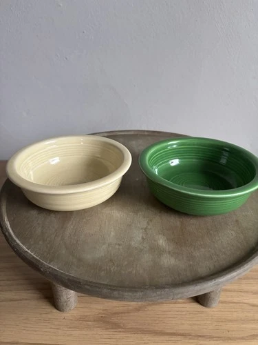 Vintage Homer Laughlin Fiesta 5 1/2 Inch Fruit Bowls Lot of 2