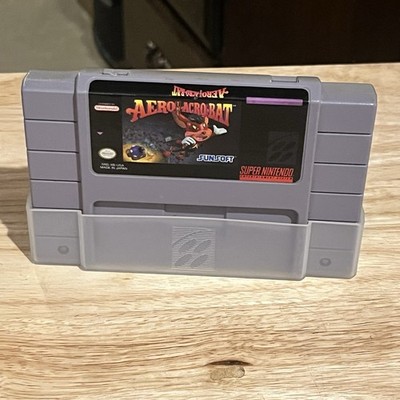 Aero the Acro-Bat SNES 100% Authentic and Tested