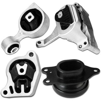 Engine Motor Mount and Transmission Mount Kit Compatible with 2007-2017 Nissa...