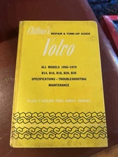 1956-70 Volvo B14, B16, B18, B20, B30 Chilton's Repair & Tune-Up Guide #5635
