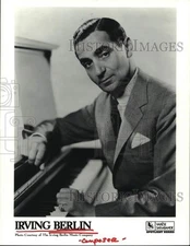 1995 Press Photo Composer Irving Berlin - hcp25319