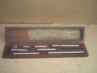 Starrett 1/2 to 12 Inch Inside micrometer set with case  Incomplete — photo 2