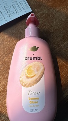 Dove x Crumbl Lemon Glaze Liquid Hand Wash, 12 fl oz, Limited Edition