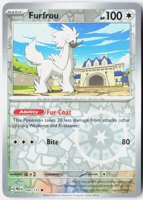 Furfrou [PRE - 088/131]PokemonSV: Prismatic EvolutionsNMCommon