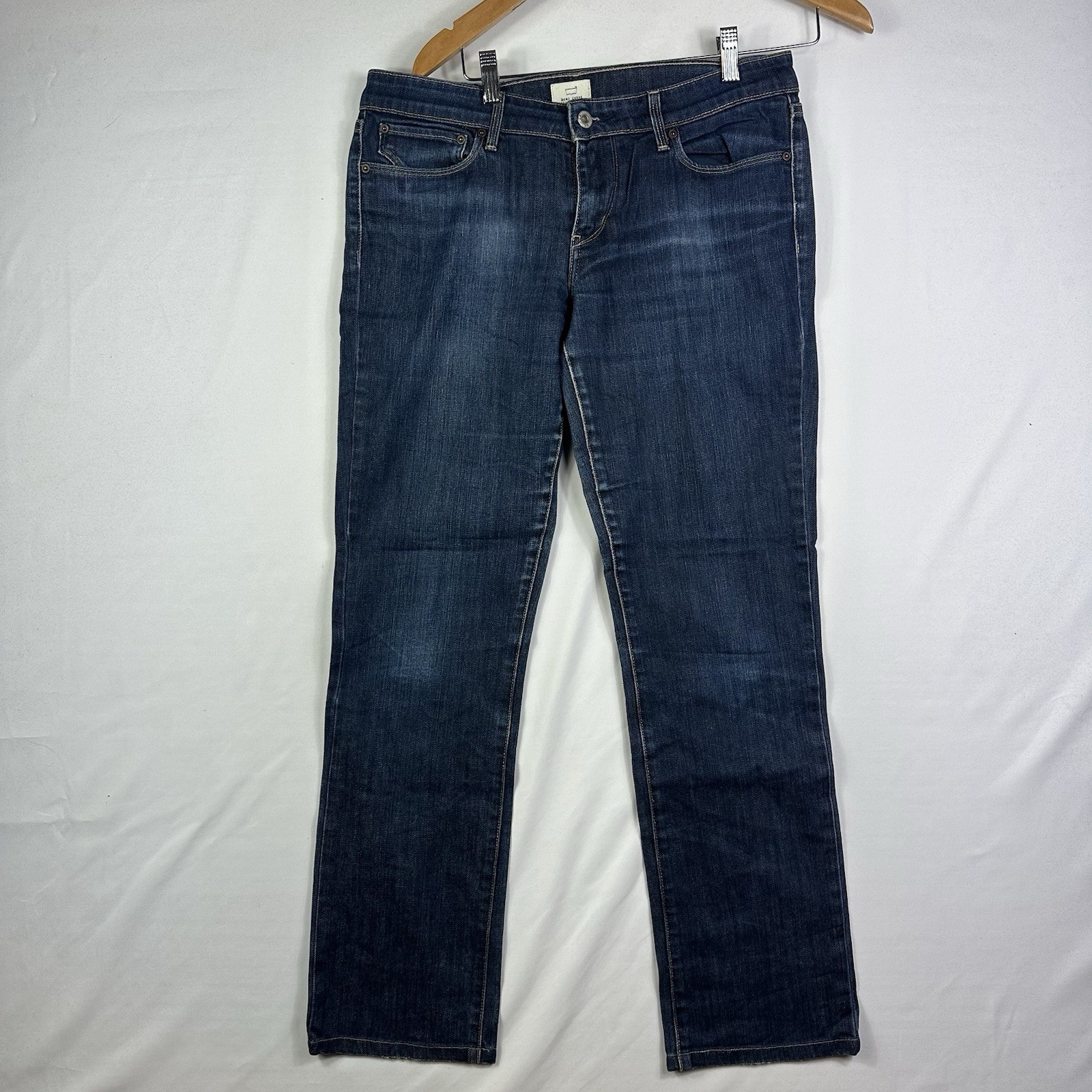 Levi’s Demi Curve Women Jeans Blue Tag Size 29 (29x34) Mid Rise Slim Skinny
