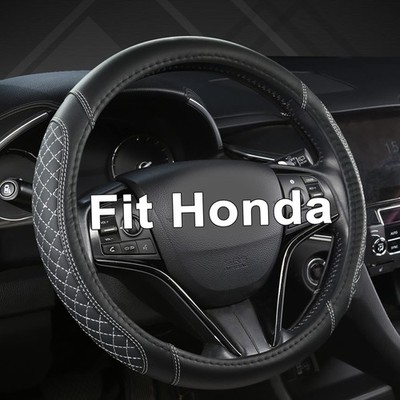 Customized Steering Wheel Cover for Honda Civic, CRZ, Insight, S2000 14''