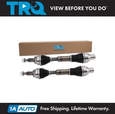 TRQ Front CV Axle Shaft Assembly Set Fits 12-18 Ram 1500 19-21 1500 Classic