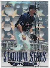 1998 Topps Finest - Stadium Stars - Ken Caminiti #SS23
