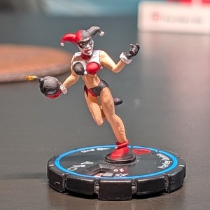 Custom Summer Fun Heroclix HARLEY QUINN HYPERTIME #035 EXP Vixyclix