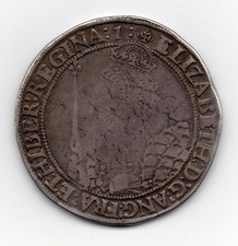 Elizabeth I Crown, mint mark 1