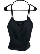 Yummie Tummie by Heather Thomson Shaping Camisole Black Sz Large Soft Intimate