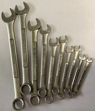 Craftsman 10pc Sae 516-78 Combination Wrench Set Va Series 12pt Usa