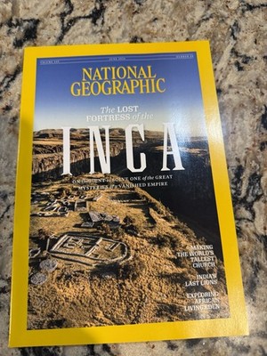 NATIONAL GEOGRAPHIC MAGAZINE June 2026-Inca,Lions,Sagrada Familia,Landslides