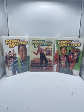 Family Matters Complete Seasons 1-3 DVD Sets - Very Good - Steve Urkel