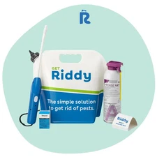 Riddy Pest Pro Kit, Effective Against 100+ Bugs, Includes Rechargeable Sprayer
