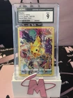 Pikachu Crown Zenith 160/159 Secret Rare Holo CGC 9 English 2023 Pokémon TCG