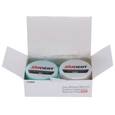 Dental Putty Regular Set PVS VPS Impression Material 2 x 400gl SANDENT