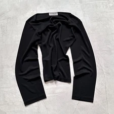 00s Yohji Yamamoto Ys Vintage Gothic Mesh Top Long Sleeve Cop Copine Vibe