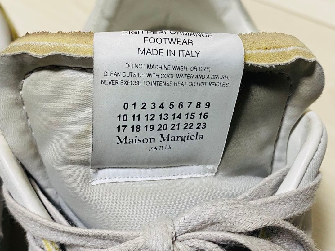 Maison Margiela Retro Runner Off-White Casual Sneakers Used 42 thumbnail 6