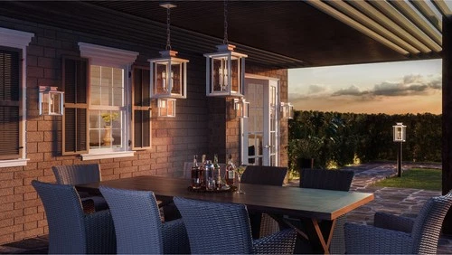 Wakefield 1-Light Outdoor Wall Mount in Matte White - Picture 6 of 7