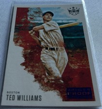 2020 Diamond Kings Baseball Ted Williams Boston Red Sox Artist Proof Blue #34