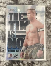 John Cena 2025 Topps Chrome WWE The Time Is Now Insert #TIN-6