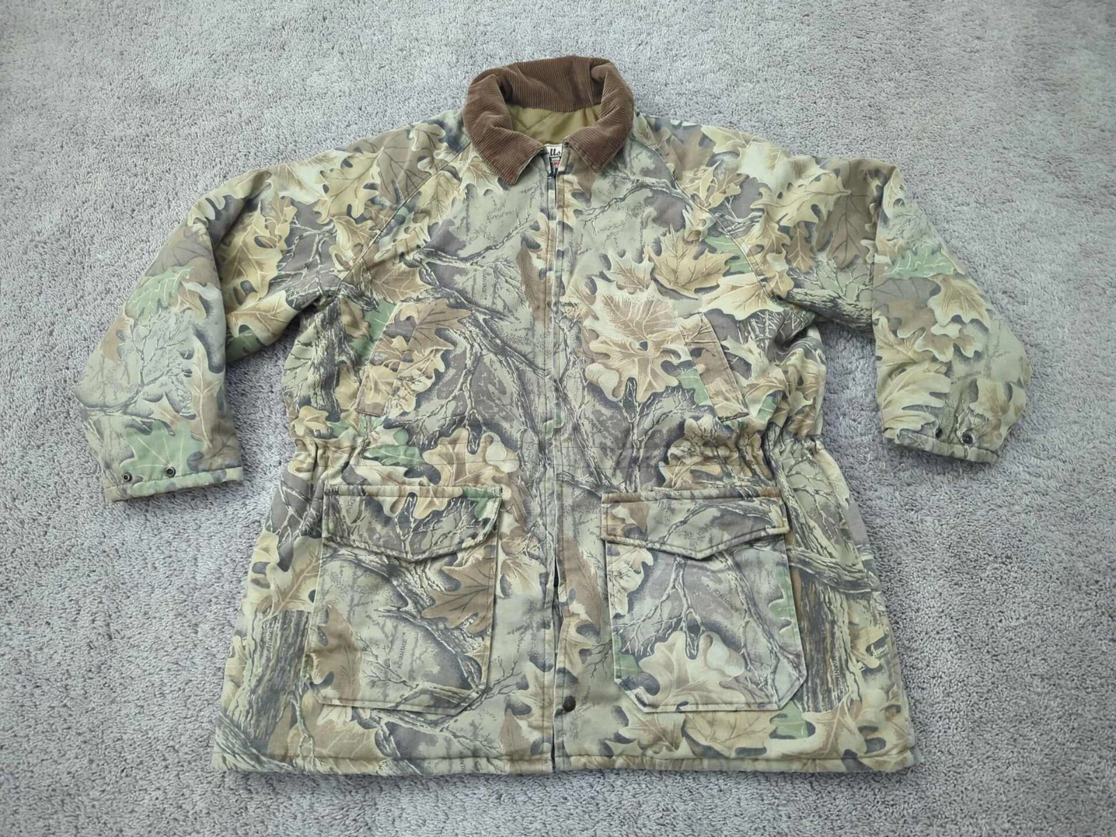 Walls Blizzard Pruf Jacket Mens XL Camo Thinsulate Workwear Hunting USA made