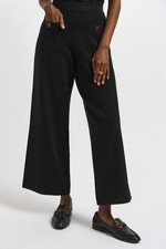 Joseph Ribkoff Pull On Wide Leg Ankle Pants Size M