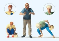 Preiser Figuren Spur G 44941 Pilzsammler 1:22,5 In OVP