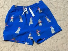 Chubbies Boys 2T Swim Trunks Let The Dogs Out Special Fathers Day Issue Lined