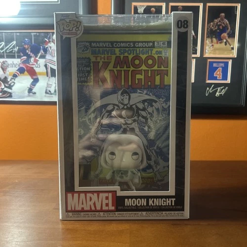 Funko Pop! Comic Book Cover with Case: Marvel - Moon Knight #08