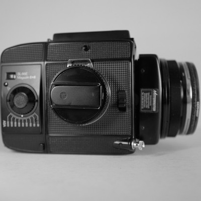 Roleiflex SL66E Mitelformat Kamera Schwarz. Gebraucht. Sehr Guter Zustand