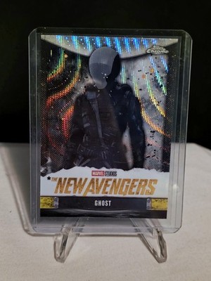 2025 Topps Chrome Marvel Studios - Ghost New Avengers Logo Variation #*NA-4