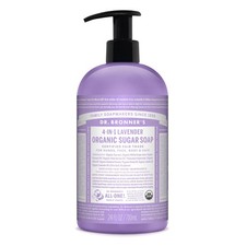 Dr Bronners 4-in-one Lavender Organic Sugar Pump Soap - 24 fl oz