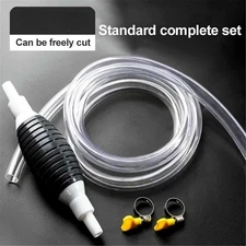 Siphon Hand Pump Portable Manual Car Fuel Transfer Pump for Gas Gasoline Petrol