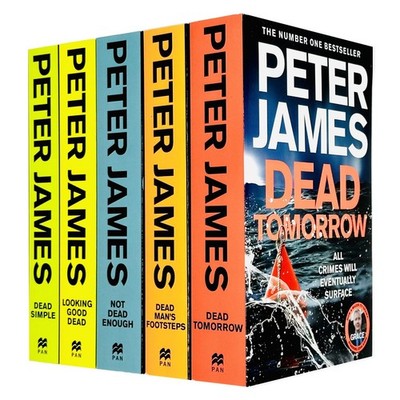 ROY GRACE SERIES BOOKS 1-5 COLLECTION SET BY PETER JAMES (DEAD SIMPL... Peter Ja