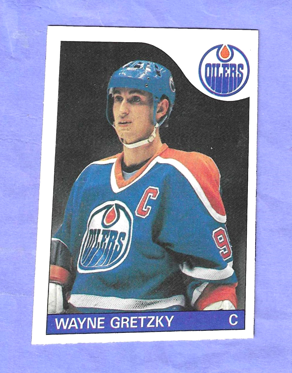 1985-86  O-Pee-Chee Wayne Gretzky HOF  Edmonton Oilers #120 NM-MT