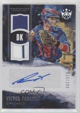 2018 Diamond Kings DK Rookie Materials Signatures /299 Victor Caratini Auto p7m