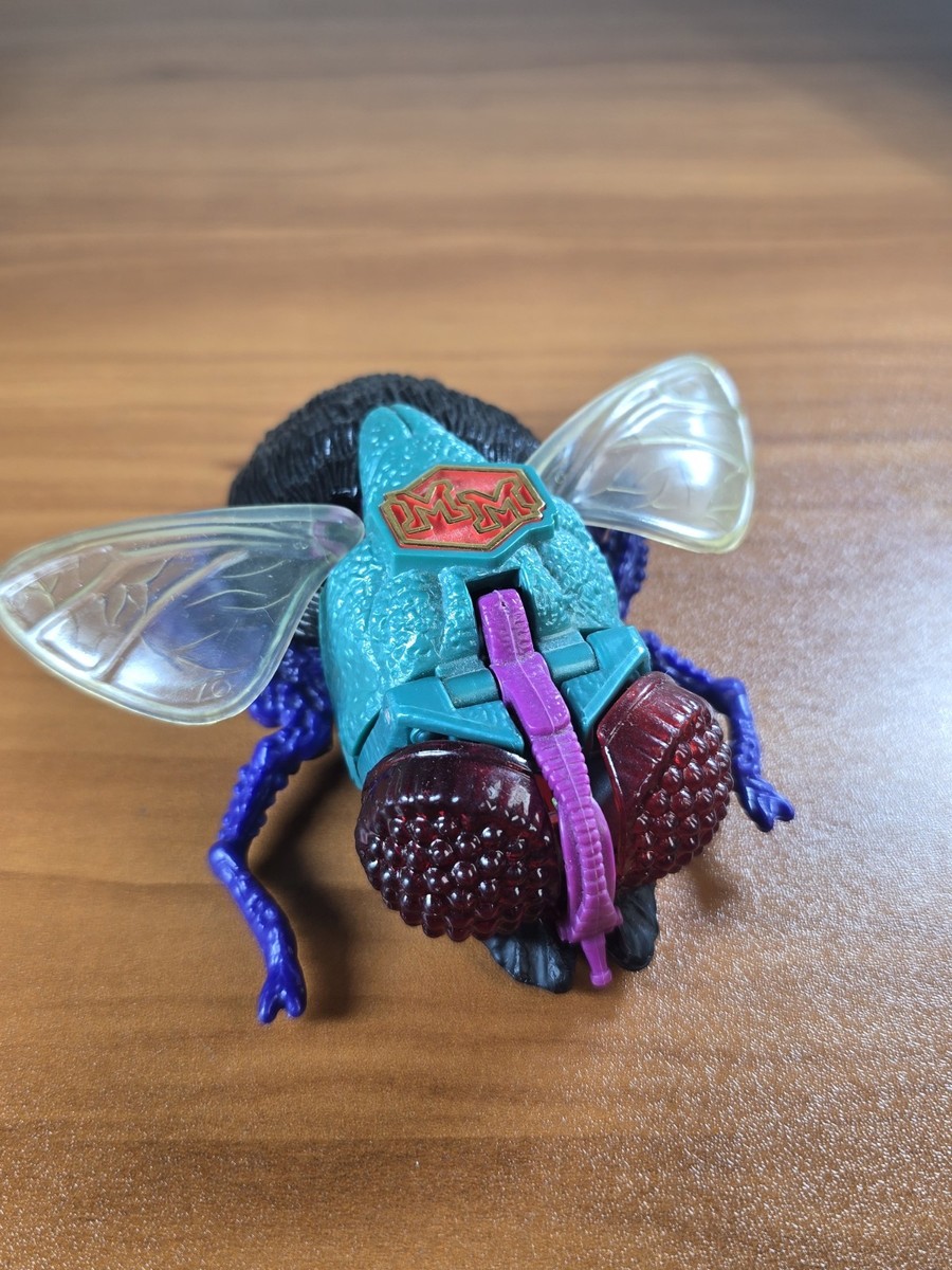 Vintage 1994 Mighty Max Squishes Fly Playset Near Complete Missing