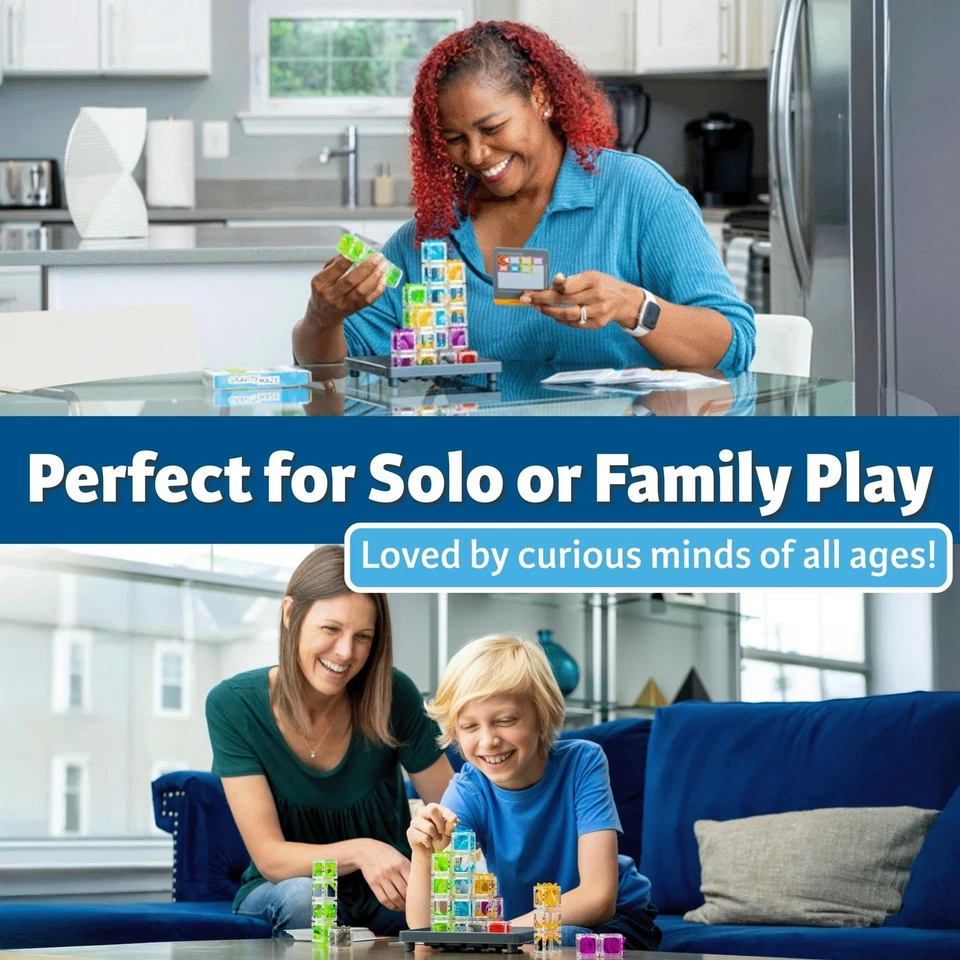 ThinkFun Gravity Maze - Falling Marble Logic Game - Challenging STEM Toy for - Image 4 of 4